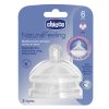 Chicco NaturalFeeling 2 db etetőcumi gyors folyású 6 hó