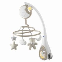   Chicco Next 2 Dreams zenélő forgóka - éjszakai fény - Unisex