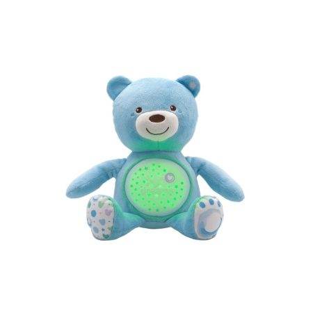 Chicco Baby Bear plüss maci projektor kék