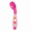 Chicco  First Spoon jobbkezes önálló etetőkanál 8hó+  rózsaszín