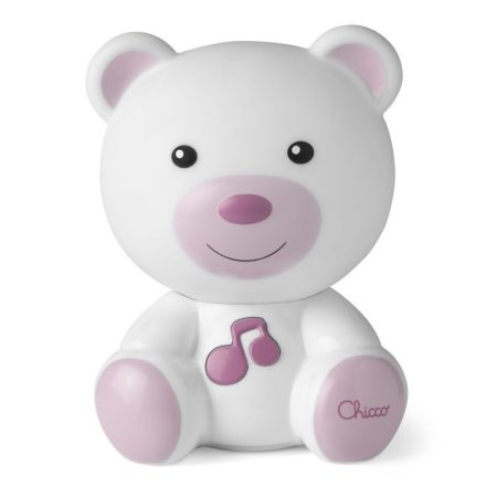 Chicco Dreamlight macis lámpa elemes- rózsaszín