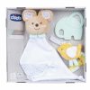Chicco  Birth Gift Set - Újszülött ajándék szett szundikendő-rágóka-cumipánt