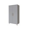 Faktum Flip Grey 2 osztású szekrény 