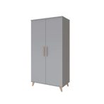 Faktum Flip Grey 2 osztású szekrény 