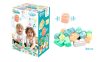 MOCHTOYS Play&Squish építőkocka dobozban 24 db-os puha építőjáték PASZTELL 