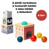 Taf Toys kockapiramis - Északi Sark érzékfejlesztő labdákkal 12735