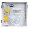 Chicco  Feeding gift set - Étkezéshez ajándékszett előke-etetőszékjáték-rágóka