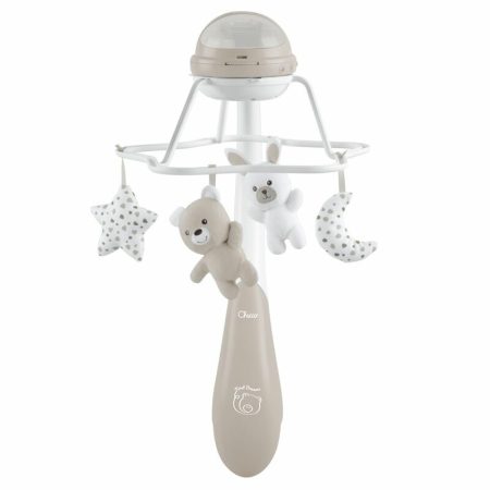 Chicco Rainbow Szivárvány zenélő forgó 3in1 kiságyjáték, projektor, éjjeli lámpa - neutral