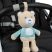 Chicco Lullaby Stardust Bear zenélő-fénylő altató plüssmackó- kék-bézs