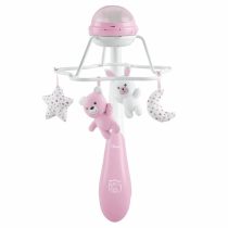  Chicco Rainbow Szivárvány zenélő forgó 3in1 kiságyjáték, projektor, éjjeli lámpa - rózsaszín