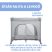Chicco Open Box Playpen utazójáróka - Fawn