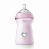 Chicco  NaturalFeeling 330 ml cumisüveg-rózsaszín