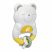 Chicco Day & Night Bear zenélő csörgő és éjszakai fény kiságyjáték