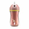 Chicco Sport Cup hőtartós csöpögésmentes szilikon szívószálas kulacs 14m+ 266 ml Pink