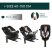 Chicco EVERONE I-SIZE 40-150cm autósülés 0/1/2/3 korcsoport - Grey Black