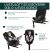 Chicco EVERONE I-SIZE 40-150cm autósülés 0/1/2/3 korcsoport - Grey Black