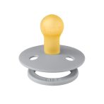   BIBS játszócumi - Colour natúr kaucsuk 0-6 hó delfin 1 db tasakban