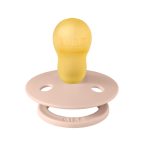   BIBS játszócumi - Colour natúr kaucsuk 18-36 hó púderrózsaszín 1 db tasakban