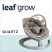 Nuna Leaf Grow pihenőszék játékhíddal Quartz