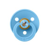   BIBS játszócumi - Studio Méhecske Colour natúr kaucsuk 6-18 hó tavaszi szellő 1db tasakban