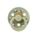   BIBS játszócumi - Studio Méhecskék Colour natúr kaucsuk 18-36 hó zsálya 1db tasakban