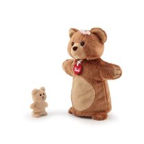 Trudi plüss báb 26 cm - Bear with baby