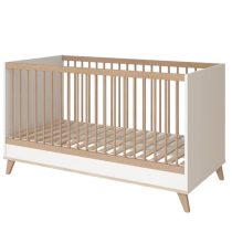 Faktum Flip White & Oak átalakítható 140 babaágy