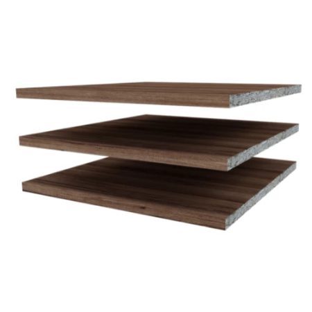 Faktum Nest Walnut polc csomag 2/3 osztású szekrényhez