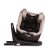 Caretero Securo Isofix Autós Gyerekülés I-SIZE 40-150 CM Light Grey