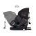 Caretero Securo Isofix Autós Gyerekülés I-SIZE 40-150 CM Emerald