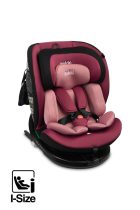 Caretero Mokki i-Size 40-150- cm-ig gyerekülés Pink