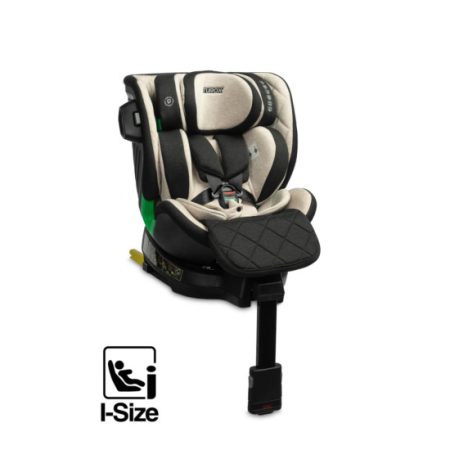 Caretero Turox Isofix Autós Gyerekülés I-SIZE 40-150 CM Beige