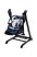  Caretero Indigo Etetőszék és Hinta 2in1- Black Navy