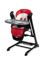  Caretero Indigo Etetőszék és Hinta 2in1- Black Wine