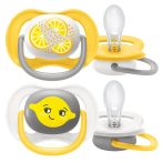   Philips AVENT játszócumi - ultra air 6-18hó neutral 2db citrus