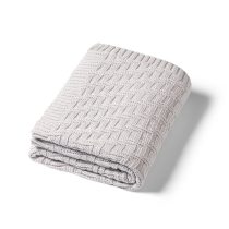   BabyOno babatakaró organikus pamut kötött 75x100cm szürke 1647/02