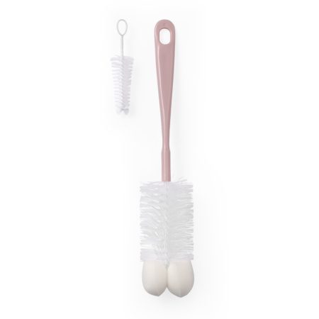 BabyOno üveg és cumimosó kefe szivacsos púderrózsaszín 720/05