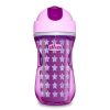 Chicco Sport Cup hőtartós csöpögésmentes szilikon szívószálas kulacs 14m+ 266 ml Lila CH00699110