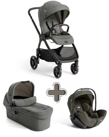 Joie Signature Valora b.kocsi szett Evergreen (Sign.Ramble XL mózeskosár Evergreen, i-Level Pro hord. Evergreen)