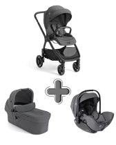   Joie Signature Valora b.kocsi szett Ebony (Sign.Ramble XL mózeskosár Ebony, i-Level Pro hord. Ebony)