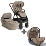 Joie Signature Finiti 2 in1 babakocsi + i-Level Pro hordozó Sandstone Joie Signature Finiti 2 in1 babakocsi + i-Level Pro hordozó Sandstone