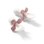   BabyOno evőeszköz-készlet - ergonomikus, dobozzal mályva 969/01