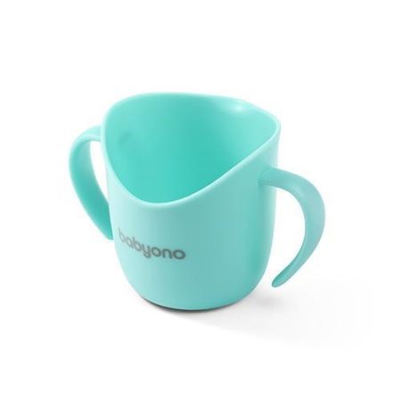 BabyOno tanulópohár - ergonómikus 6 hó menta 1463/06