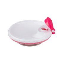 BabyOno tányér, melegentartó rózsaszín 1070/02