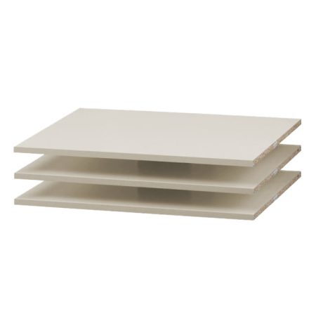 Faktum Sienna White 2/3 osztású szekrényhez polccsomag (3 db)