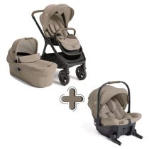  Joie Signature Finiti 3in1 babakocsi Sprint hordozóval Sandstone