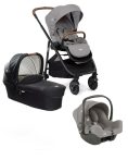   Joie Versatrax babakocsi szett Pebble + Signature Ramble mózeskosár Eclipse
