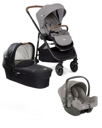 Joie Versatrax babakocsi szett Pebble + Signature Ramble mózeskosár Eclipse