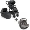 Joie Signature Finiti 2in1 babakocsi Ebony + i-Snug 2 hordozó Pebble