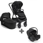   Joie Signature Finiti 2in1 babakocsi Eclipse + i-Snug 2 hordozó Raven